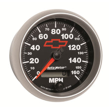 Carica l&#39;immagine nel visualizzatore di Gallery, Autometer Speedometer 3-3/8in, 0-160 MPH, Elec. Programmable - Bowtie Black