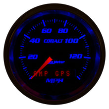 Laden Sie das Bild in den Galerie-Viewer, Autometer Cobalt 3-3/8in 0-140MPH In-Dash Electronic GPS Programmable Speedometer