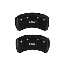 Cargar imagen en el visor de la galería, MGP 4 Caliper Covers Engraved Front &amp; Rear MGP Red finish silver ch