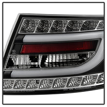 Cargar imagen en el visor de la galería, Spyder Audi A6 05-08 4Dr Sedan Only Version 2 Light Bar LED Tail Lights Blk ALT-YD-AA605V2-LBLED-BK