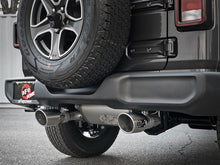 Load image into Gallery viewer, aFe Rebel Series 409 Stainless Steel Cat-Back Exhaust 18-21 Jeep Wrangler JL 2.0L (t) - Polished Tip