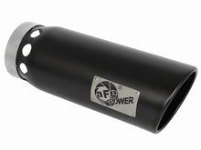 Cargar imagen en el visor de la galería, aFe MACHForce XP Cat-Back SS-304 5in Interooled Exhaust Tip 5in In x 6in Outx16inL Bolt-On Right Blk