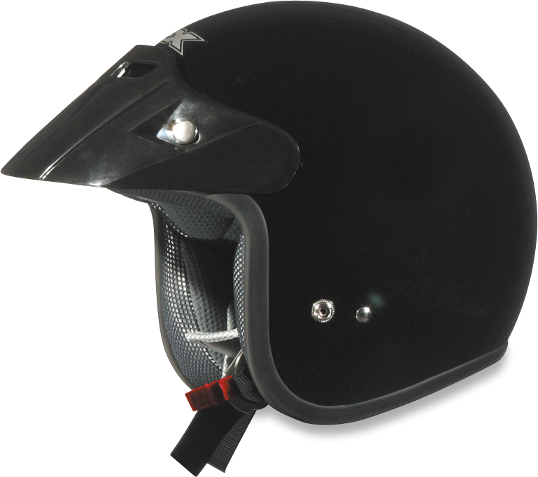 AFX FX-75Y Helmet - Gloss Black - Large 0105-0004