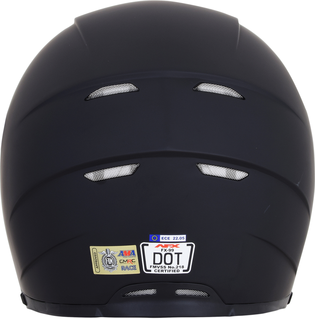 AFX FX-99 Helmet - Matte Black - XS 0101-11042