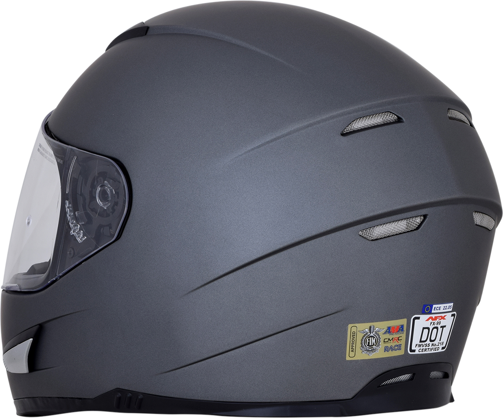 AFX FX-99 Helmet - Frost Gray - Large 0101-11063