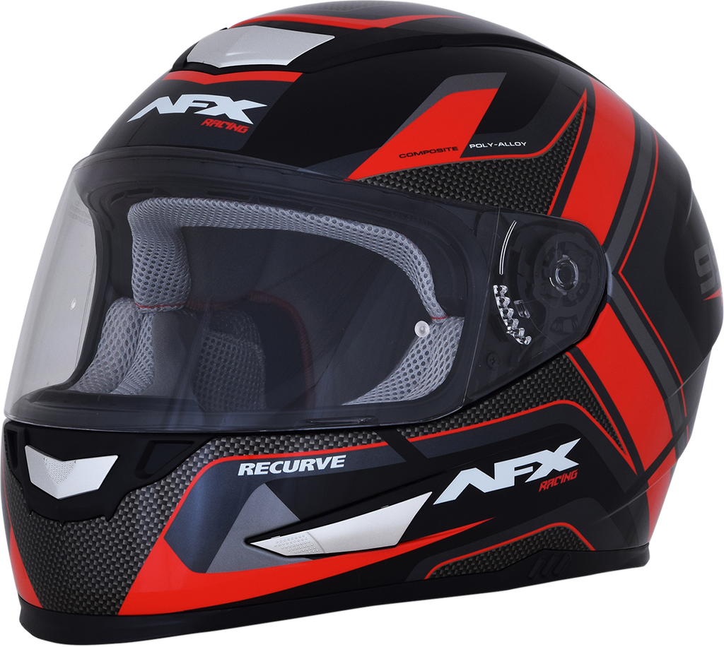 AFX FX-99 Helmet - Recurve - Black/Red - XL 0101-11114