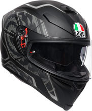 Cargar imagen en el visor de la galería, AGV K5 S Helmet - Tornado - Black/Silver - Large 210041O2MY00509