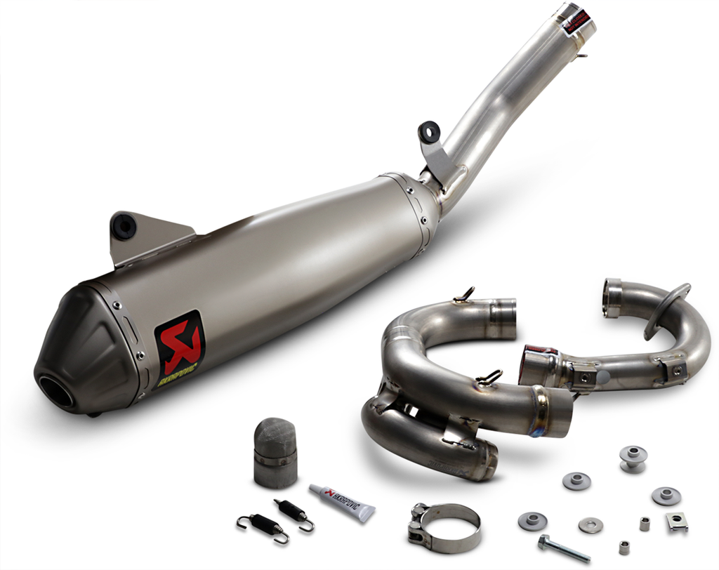 AKRAPOVIC Evolution Exhaust - Titanium S-Y4MET15CIBNTA