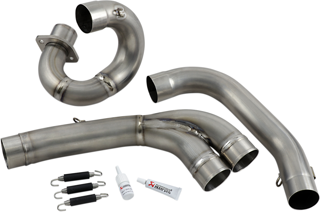 AKRAPOVIC Header - Titanium E-D12E5