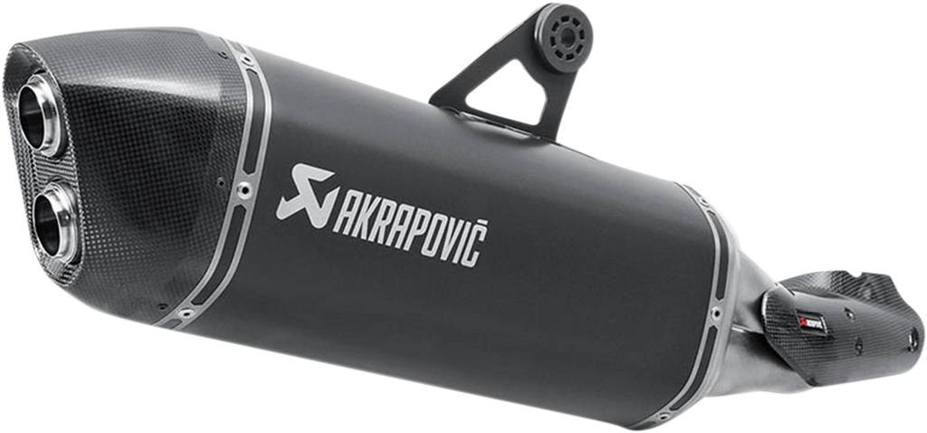 AKRAPOVIC Muffler - Black - R1200GS/Adventure S-B12SO10-HAABL