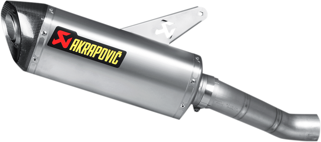 AKRAPOVIC Slip-On Line Muffler - Titanium/Carbon Fiber S-D8SO2-HRT