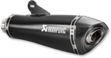 AKRAPOVIC Muffler - Titanium - R NineT - Black S-B12SO17-HBRBL