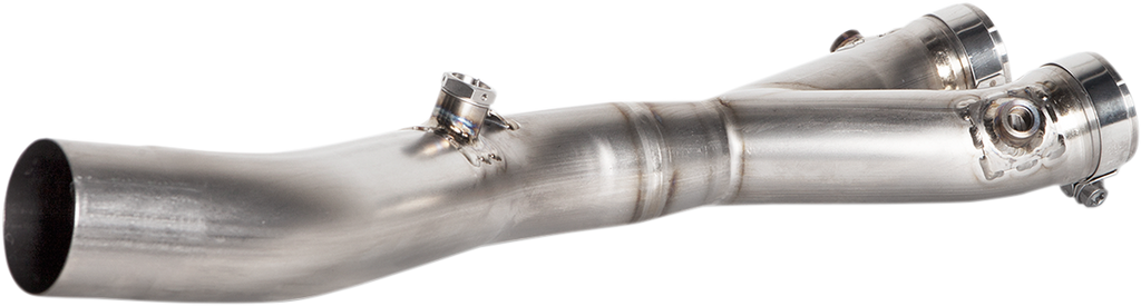 AKRAPOVIC Link Pipe - Titanium - FZ/MT-10 L-Y10SO15T