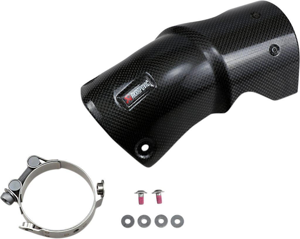 AKRAPOVIC Heat Shield - Carbon Fiber - S1000RR P-HSB10R1/A1