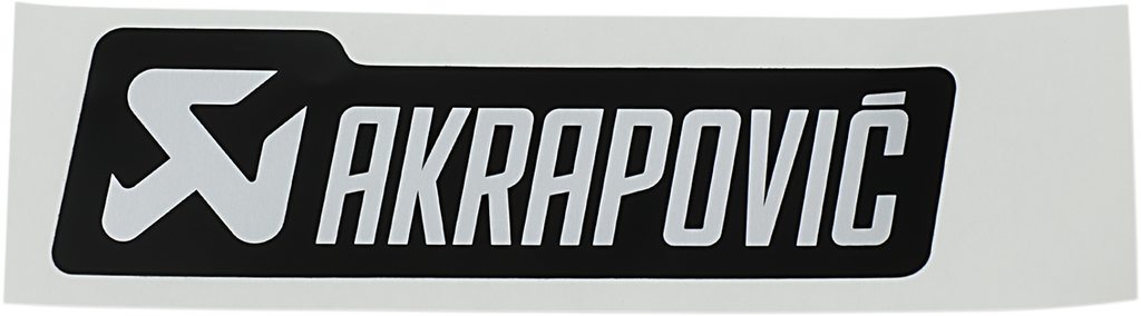 AKRAPOVIC Replacement Sticker P-HST4ALMONO