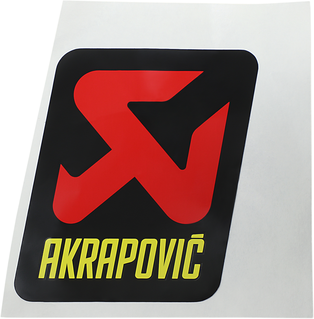 AKRAPOVIC Replacement Sticker P-HST14AL