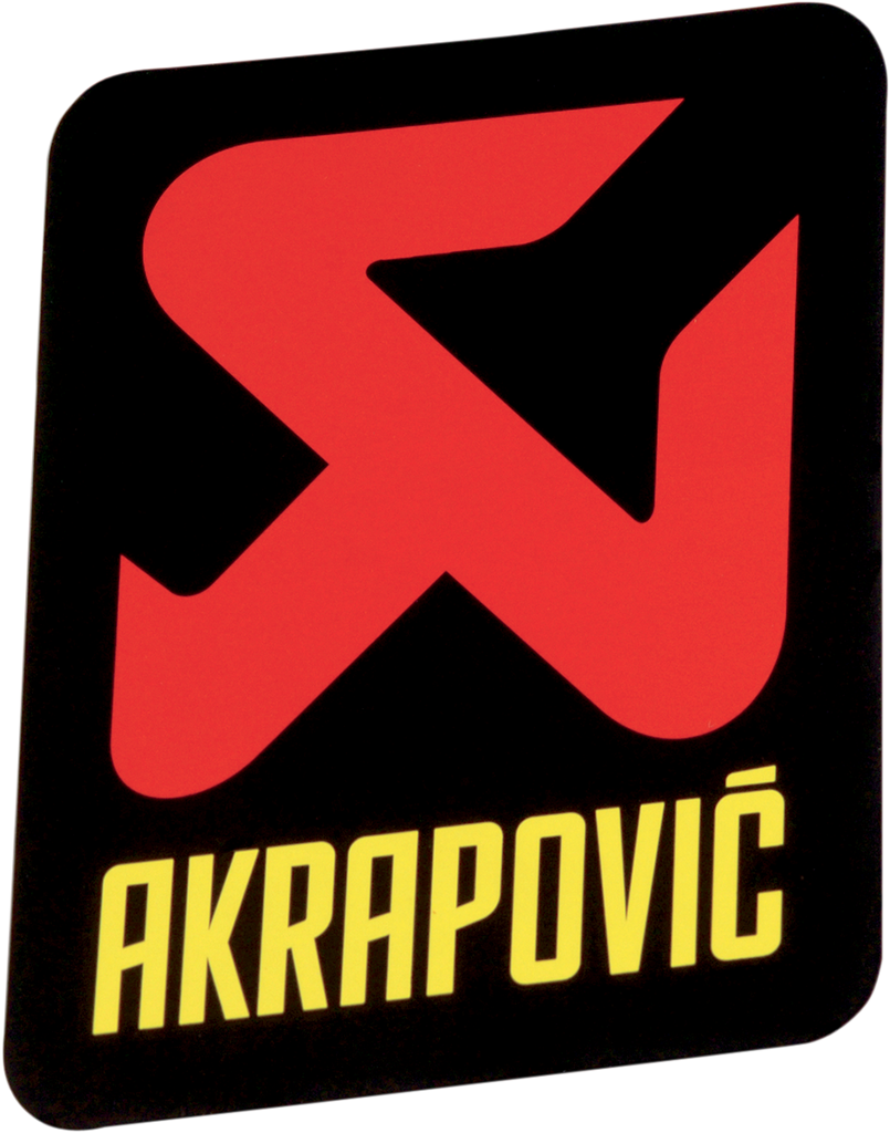 AKRAPOVIC Replacement Sticker P-VST1AL