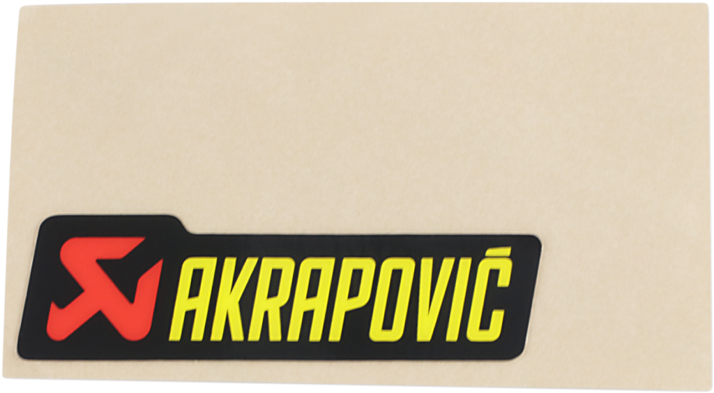 AKRAPOVIC Replacement Sticker P-HST4PO