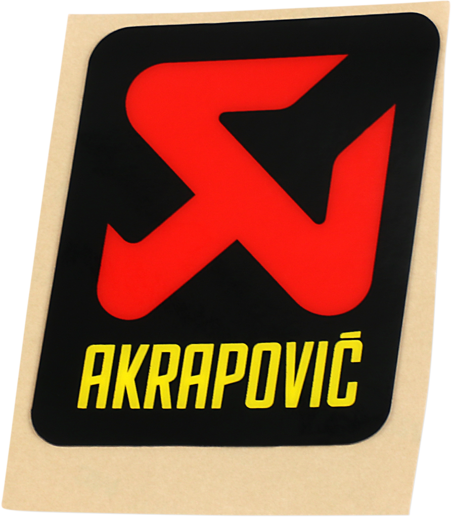 AKRAPOVIC Replacement Sticker P-VST4PO