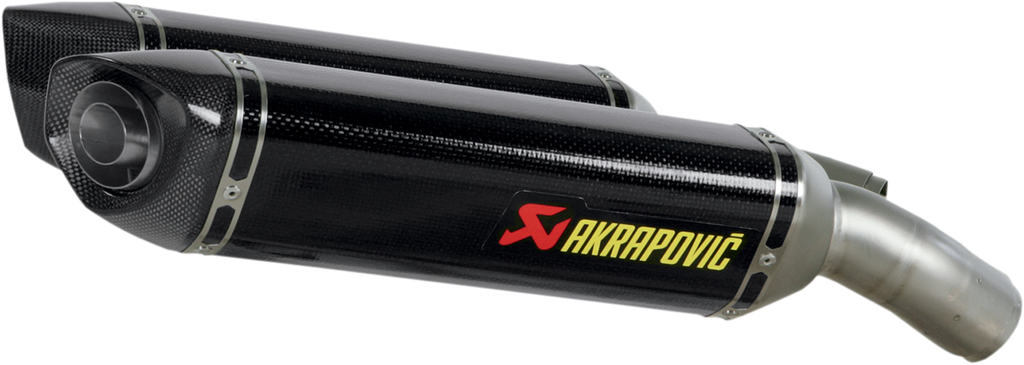 AKRAPOVIC Mufflers - Carbon Fiber S-D10SO3-ZC