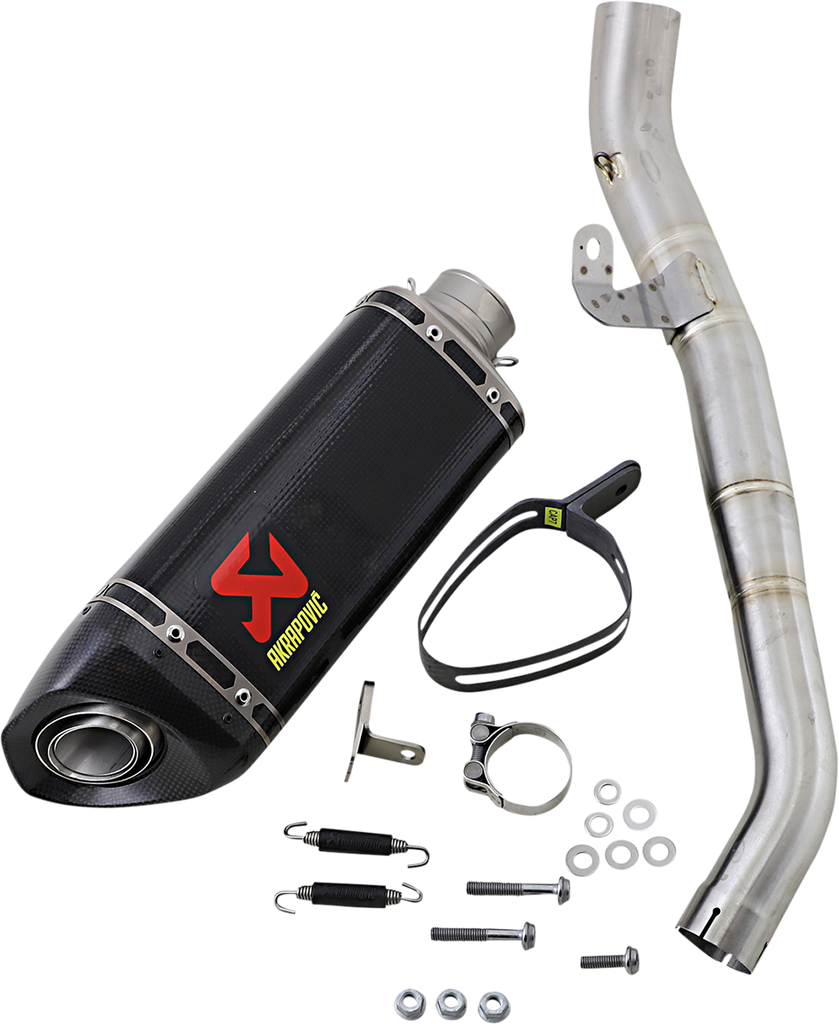 AKRAPOVIC Street Triple - Carbon Fiber Muffler S-T7SO3-APC