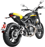 AKRAPOVIC Ducati Scrambler Titanium Muffler S-D8SO4CUBTBL/1