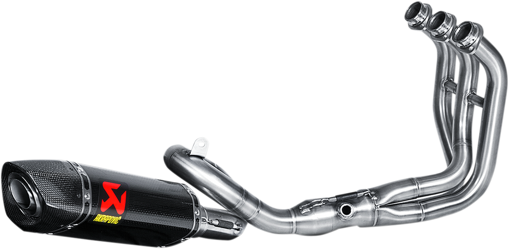 AKRAPOVIC Stainless Steel/Carbon Fiber Race Exhaust S-Y9R2-AFC