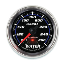 Laden Sie das Bild in den Galerie-Viewer, Autometer Cobalt 66.7mm 100-260 Degree F DSM Water Temperature Gauge