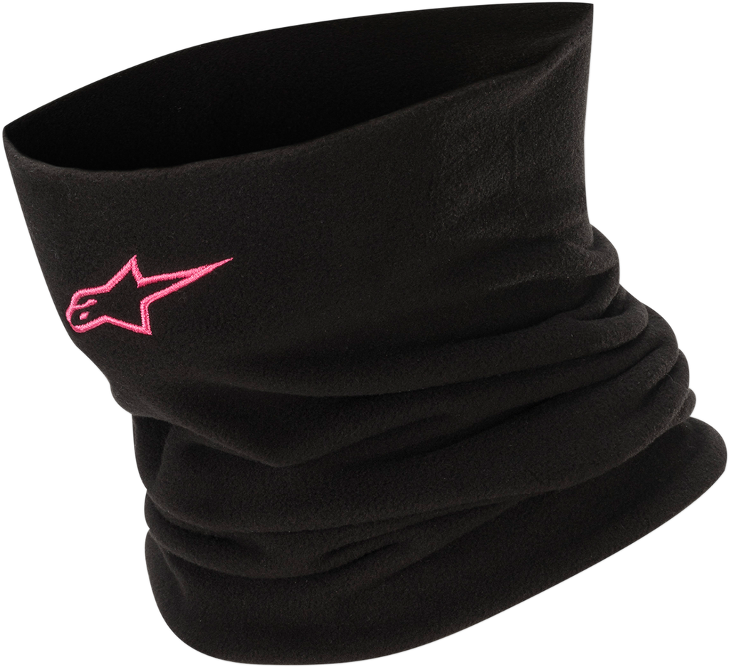 ALPINESTARS Neckwarmer - Black/Pink 4758614-1039