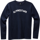 ALPINESTARS Duster Long-Sleeve Premium T-Shirt - Navy - Medium 12307150070M