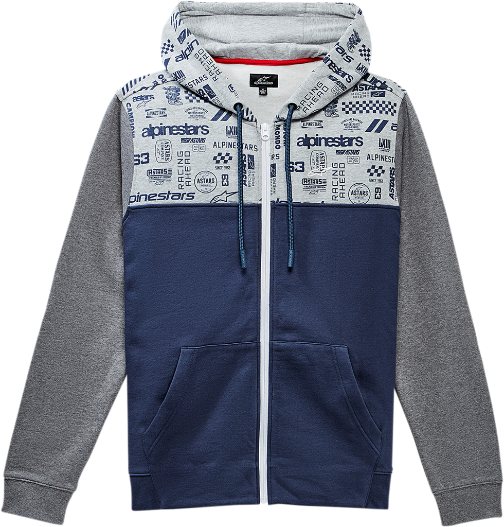 ALPINESTARS Perpetuity Hoodie - Navy - Medium 12305317070M