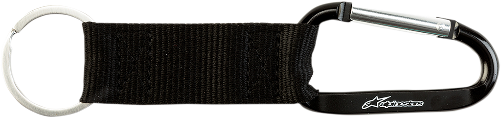 ALPINESTARS Key Fob - Snap Hook - Black 1119-94000-10