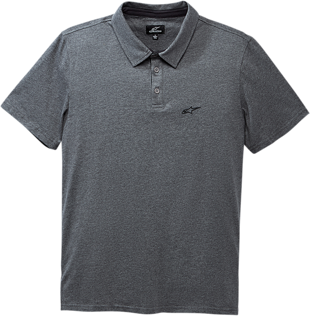 ALPINESTARS Eternal Polo Shirt - Heather Charcoal - Medium 101841004191BM