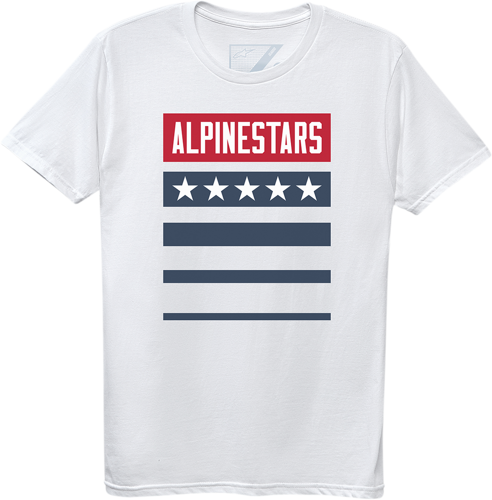 ALPINESTARS National T-Shirt - White - Medium 12307210420M