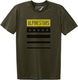 ALPINESTARS National T-Shirt - Military Green - Medium 123072104690M