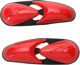 ALPINESTARS Flexible Toe Sliders - Red 25SLITECH-RD