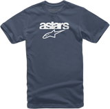 ALPINESTARS Heritage Blaze T-Shirt - Navy - Medium 1038-72002-70-M