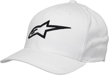 Charger l&#39;image dans la galerie, ALPINESTARS Ageless Hat - Curved Bll - White - Large/XL 1017810102010LX