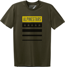 Charger l&#39;image dans la galerie, ALPINESTARS National T-Shirt - Military Green - 2XL 1230721046902X