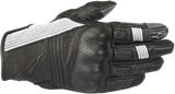 ALPINESTARS Mustang V2 Gloves - Black/White - Small 3566118-12-S