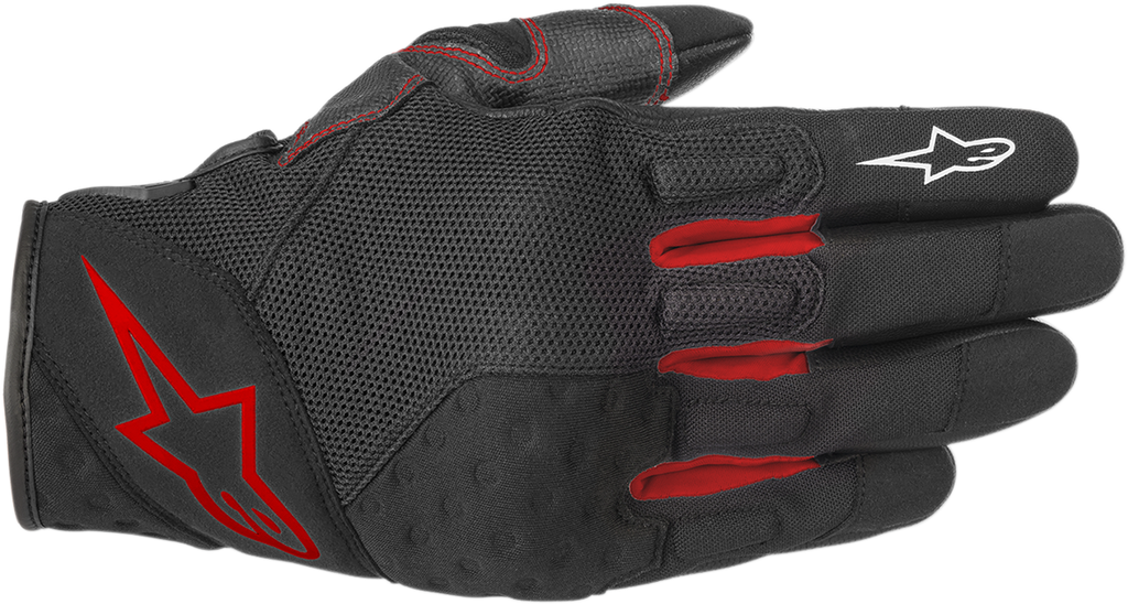 ALPINESTARS Crossland Gloves - Black/Red - S 3566518-13-S