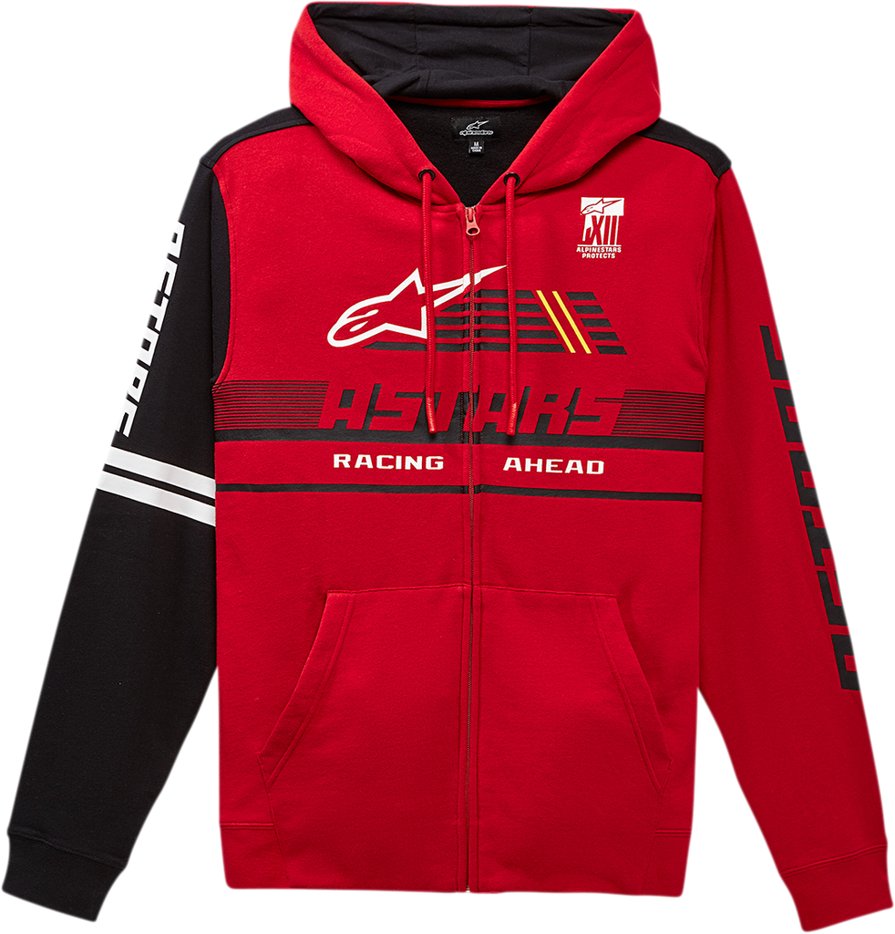 ALPINESTARS Overtake Hoodie - Red - Medium 12305317530M