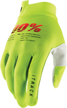 Charger l&#39;image dans la galerie, 100% Youth I-Track Gloves - Fluo Yellow -  Large 10009-00006