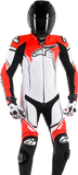 ALPINESTARS GP Plus v2 1-Piece Leather Suit - White/Black/Red Fluorescent - US 38 / EU 48 3150518-233-48