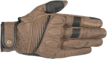 Charger l&#39;image dans la galerie, ALPINESTARS Crazy Eight Gloves - Brown/Black - Small 3509018-82-S