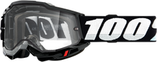 Laden Sie das Bild in den Galerie-Viewer, 100% Accuri 2 Enduro Goggles - Black - Clear 50015-00001