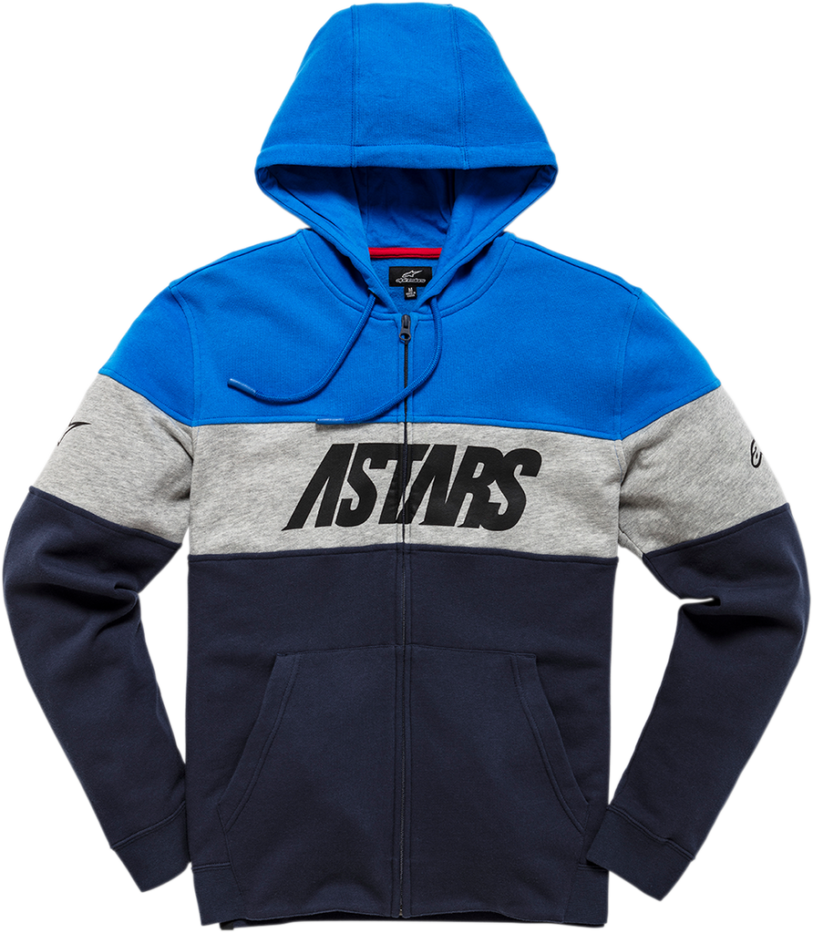 ALPINESTARS Grupo Zip Hoodie - Blue/Navy - XL 1210533007270XL