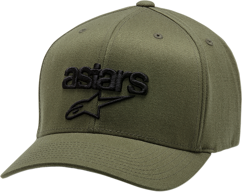 ALPINESTARS Heritage Blaze Hat - Millitary Green/Black - Small/Medium 1019811126910SM