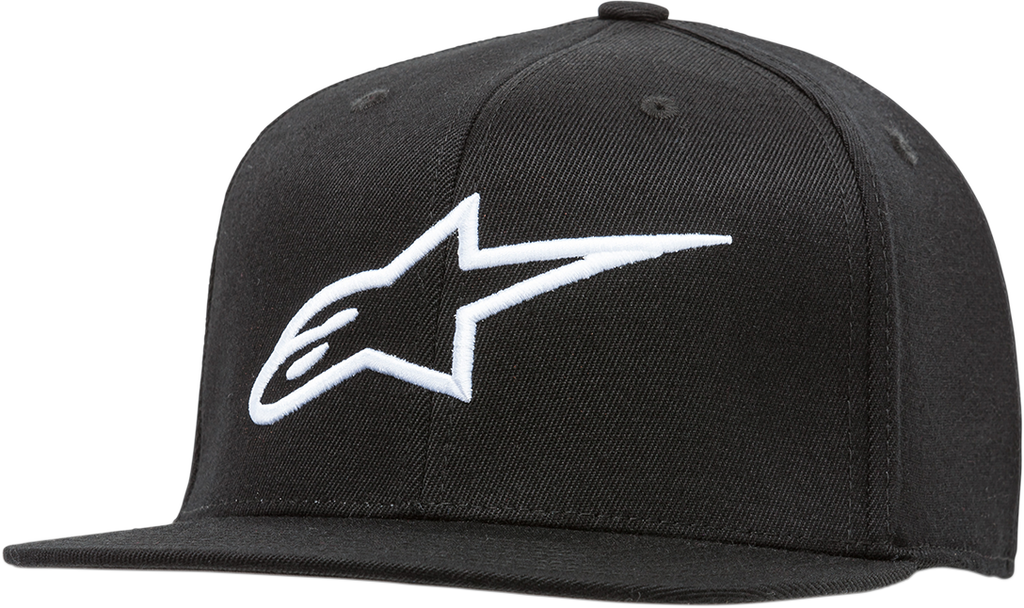 ALPINESTARS Ageless Hat - Flat Bill - Black/White - Small/Medium 1035810151020SM