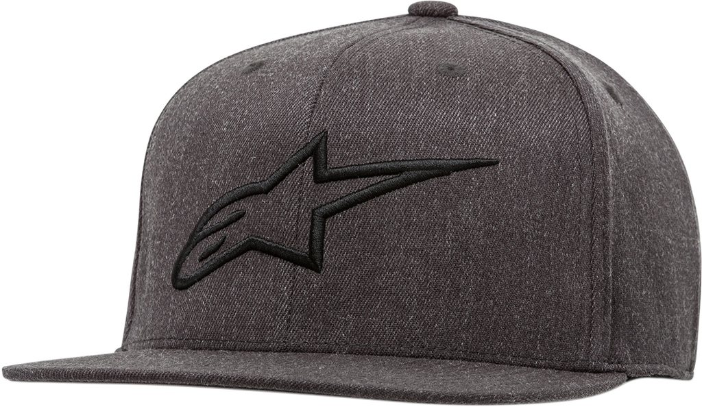 ALPINESTARS Ageless Hat - Flat Bill - Charcoal/Black - Small/Medium 1035810151910SM